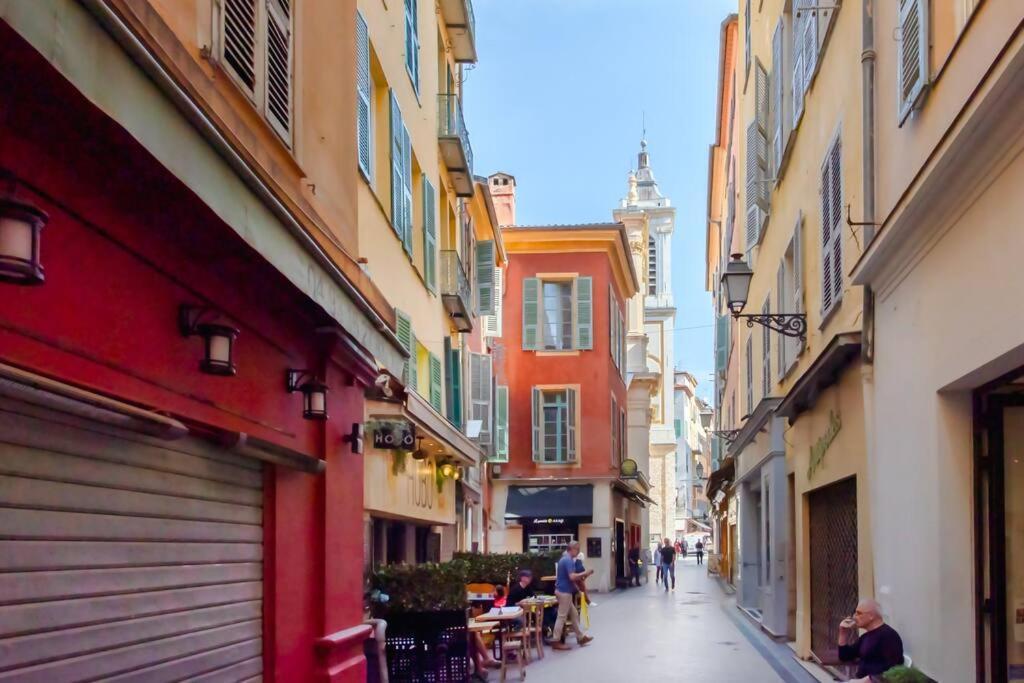 L23 Rossetti Old Town 3 Min To The Sea/Ac & Wifi Appartement Nice Buitenkant foto